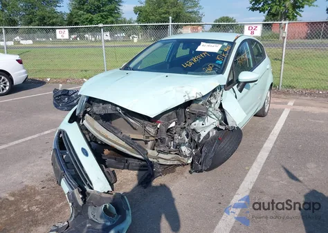 2018 Ford Fiesta Se from USA, damaged, VIN 3FADP4EJ1JM127916